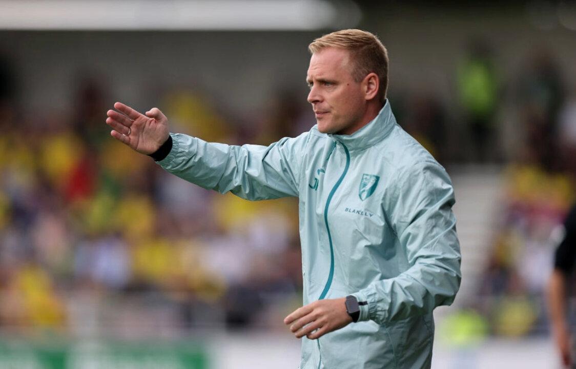 Norwich boss Johannes Hof Thorup